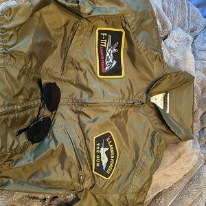 Flight suit and aviators costume!